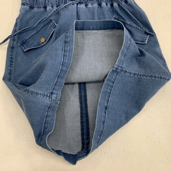 Soho NY & Co Jean Dress Long Sleeve Size M - Picture 5 of 9